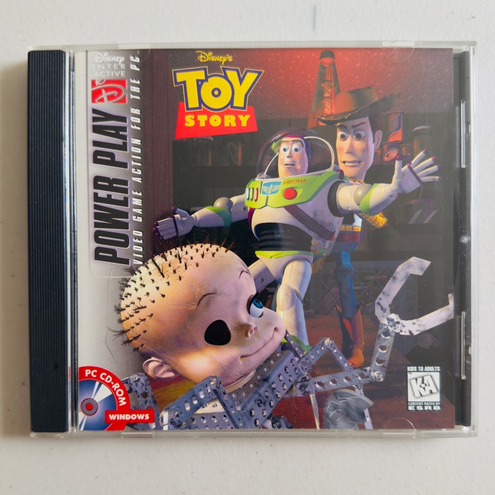 Vintage Disney Pixar Toy Story CD ROM Game.